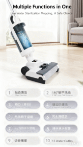 H4 Handheld Vacuum Mop & Wash Cleaner h4 handheld vacuum mop & wash cleaner