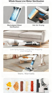 H4 Handheld Vacuum Mop & Wash Cleaner h4 handheld vacuum mop & wash cleaner